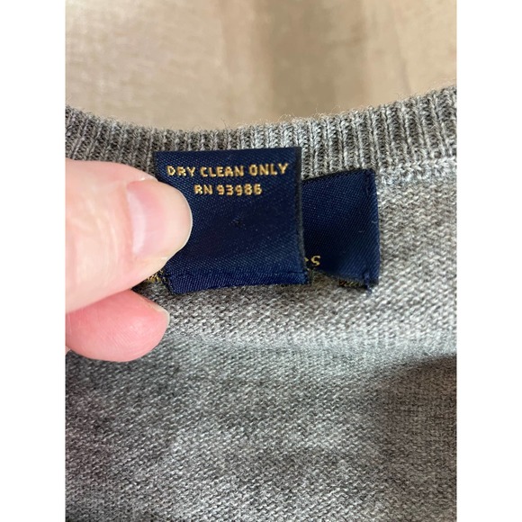 Vintage Brooks Brothers Merino Wool Argyle Sweater Medium - Picture 4 of 5